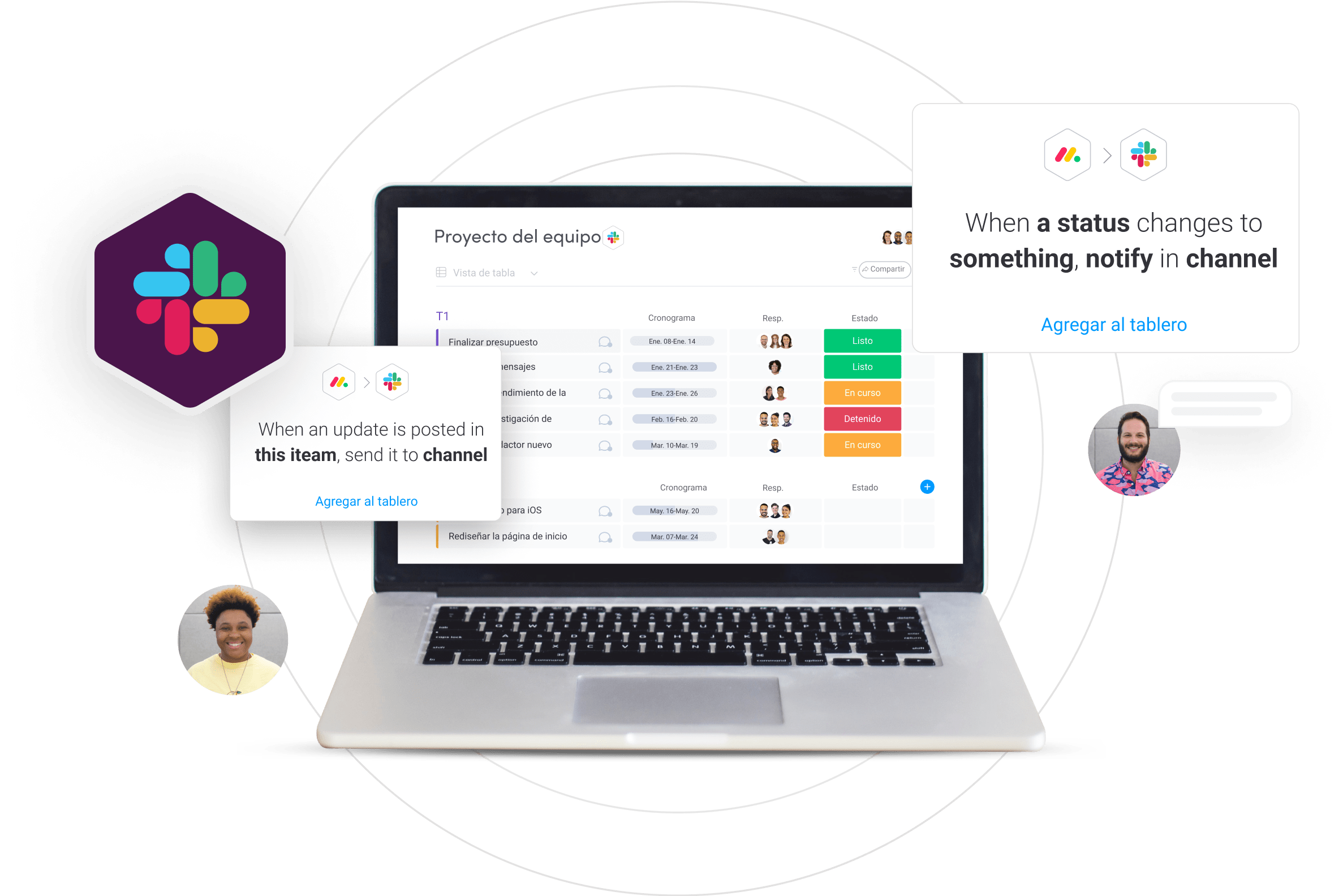 Integración de con Slack